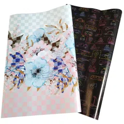 eVincE - thoughtful PRESENTations FLOW01CARS01_5X2  Fun Facts For Kids Adult Girl Boy All Ages Easy to Use in Diwali Xmas Wedding Office Social Gifting Assorted Tags along 70x50 cm Gift Wrapping Paper (Pack of 10 Piece)-image-71