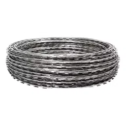 EFFICACY 450 mm Diameter 6 m Length Silver Color GI Coating Concertina Razor Wire Blade for Garden Farm, Lawn, Lands-picture-22