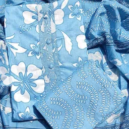 GC 80 BY GAURI COLLECTION Floral Printed Pure Cotton Unstitched Dress Material-image-74