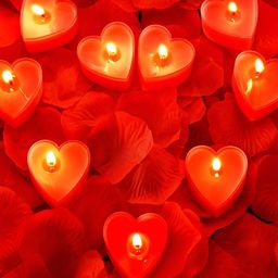 Aromatic Fables Red 12 pieces Tea Light Candle-image-6