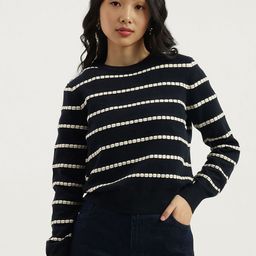 United Colors of Benetton Women Striped Cotton Sweater-picture-41