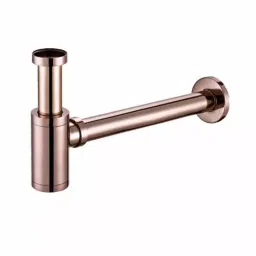 Aquieen 300mm SS Rose Gold Bottle Trap Pipe Each of 1 Piece-image-84