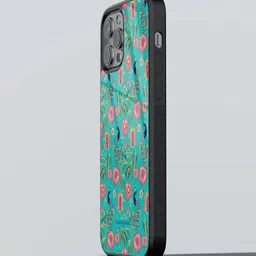 macmerise Floral Printed iPhone 12 Pro Max Back Case Mobile Accessories-picture-22