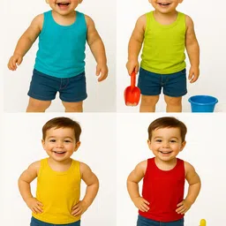 CORTICA Kids Multi Innerwear Vests-image-86