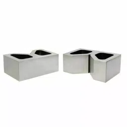 illuminate Tools V-Block Cast Iron 6x2x4 inch Support for Round Stick, 0329BX8LOS7 (Set of 2 Pcs) image 2