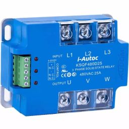 I-Autoc KSQ Series Solid State Relay 60 A Load Panel Mount 530 V AC Load 32 V DC Control, KSQF480D60-image-72