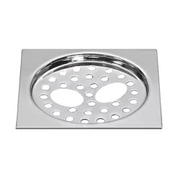 Sanjay Chilly Sani Square Double Gypsy Floor Drainer with 2 Hole Silver, 153 x 153 mm-image-29
