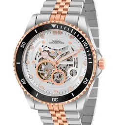 French Connection Men Skeleton DialAnalogue Automatic Motion WatchFCA19SRTM image 2