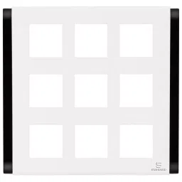 Standard by Havells Combined Plate ZOE Series 18 M Raven Black, ASZPLCBV18-image-60