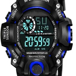 Hala Men Solid Round Tang Regular Digital Watch image 5