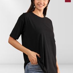 BAESD Women 2 Printed Applique T-shirt-image-44