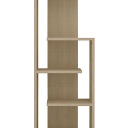 Adona Georgia Bookshelf-Cum-Display Cabinet - Beige-image-2