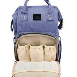 House of Quirk  Diaper Bag Maternity Backpack -  Purple-image-24