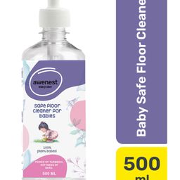 awenest 100% Plant-based Baby Safe Floor Cleaner, Turmeric and Basil -  500 ml-13