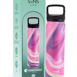 SENS Hydra Twist Stainless Steel Travel Water Bottle Cosmic - 720 ml-image-84