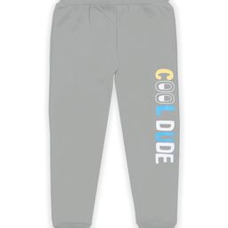 J&JP Cotton Looper Cool Dude Text Printed Pajama - Grey-image-33
