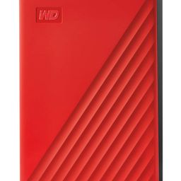 Western Digital WD 4TB My Passport Portable Hard Disk Drive, USB 3.0 with Automatic Backup, 256 Bit AES Hardware Encryption,Password Protection,Compatible with Windows and Mac, External HDD-Red-3