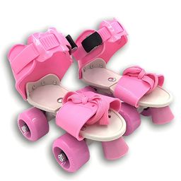 NEGOCIO Adjustable Roller Shoes, Double Row Skate Shoes for Kids- PACK OF 1- COLOR MAY VARY-image-15