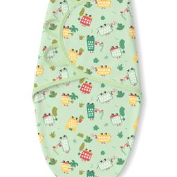 Tidy Sleep Baby Hug-Me U-Shape Wrapper for Newborns Green Wildcity-picture-21