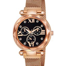 Gopal Shopcart Unisex Embellished Round Button Regular Analogue Watch-image-55