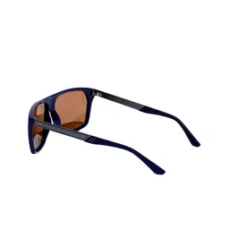 Vintage Unisex Rectangle Sunglasses with Polarised and UV Protected Lens Sublime Col 206 image 4