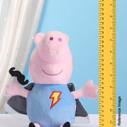 Peppa Pig George with Bolt Plush Soft Toy Blue  - Height 30 cm image 3