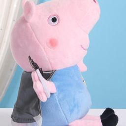 Peppa Pig George with Bolt Plush Soft Toy Blue  - Height 30 cm image 4