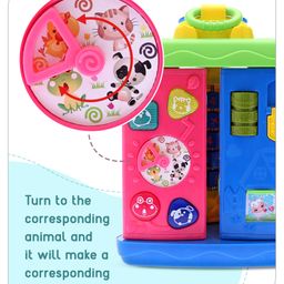 Babyhug Musical Learning Pyramid with Interactive Play - Multicolour image 4