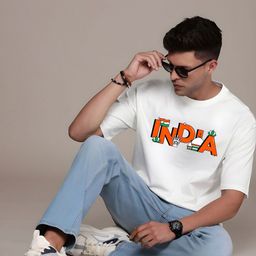 KAIDO Men Drop-Shoulder Sleeves T-shirt-image-56