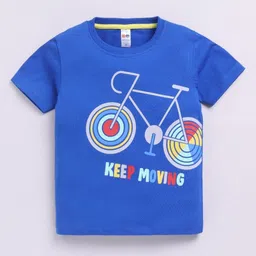 LITTLE NINJA Boys Printed Applique T-shirt-image-43