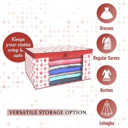 Aura Red Set of 4 Regular Multi-Utility Organisers image 3