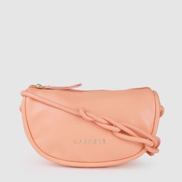 Caprese Women Pink Half Moon Sling Bag-23