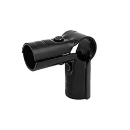 BIS Metal Black T-Shape Lean Tube for 28 mm Hole Dia, TS-2-10