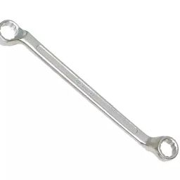 Eastman 17x19 mm Shallow Offset Heavy Duty Bi Hexagonal Ring Spanner, E-2007-7