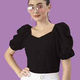 Dream Beauty Women Fashion Puff Sleeve Top-image-41