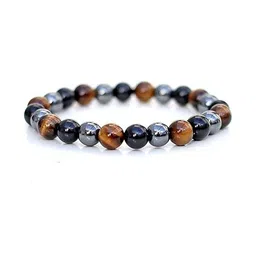 Divine souvenirs Unisex Artificial Beaded Elasticated Bracelet-53