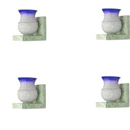 SOMIL Blue Glass Cylinder Printed Wall Lamps-image-128