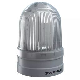 Werma Beacon 262 Series Clear Rotating Light Module 115-230 V Multiple Xenon Bulb, 262.440.60-image-2