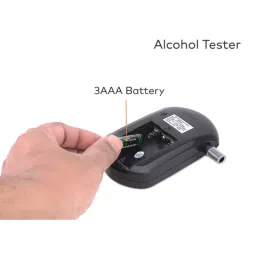 generic Real Instruments Alcohol Tester Digital Breath Analyser with 5 Mothpiece ALC AT6000 image 2