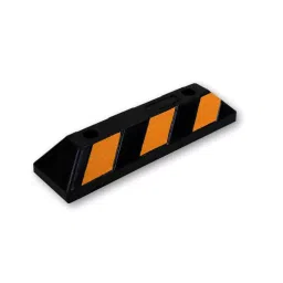 RS PRO Black/Yellow Impact Protector 710 mm x 145 mm Model No 2217889-image-8