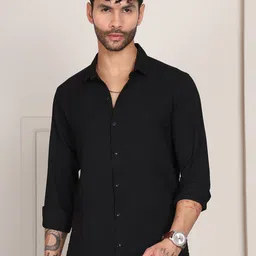 Tanip Spread Collar Regular Fit Cotton Shirt-image-87