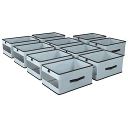 Kuber Industries Grey Set of 6 Regular Multi-Utility Organisers image 2