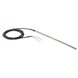 RS PRO PT100 RTD Sensor 6 mm Diameter 250 mm Probe Length, 2364299-32