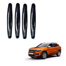 SPREADX Plastic Car Compact Black Colour Elegant Door Guard Protection Universal Type  Suitable for Kia Seltos (Set of 4 Pcs)-picture-15