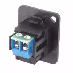 RS PRO Terminal Block Connector 2-Way 10 A Feed Through Termination, 8987633 image 3