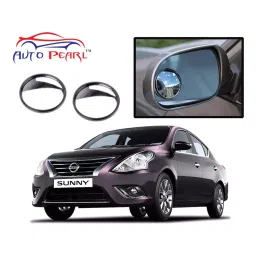 Auto Pearl Manual Exterior Rear View Mirror for Nissan Sunny (Pack of 2 Pcs)-image-51