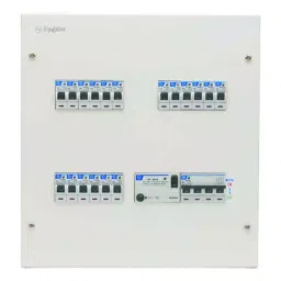 L&T [ Lauritz Knudsen ] 4 Way TPN Single Door Distribution Board with 6 Mod I/C BH304SDB-6
