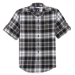 Allen Solly Junior Boys Spread Collar Tartan Checked Cotton Slim Fit Casual Shirt-picture-17