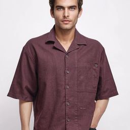 RARE RABBIT Men Comfort Boxy Opaque Casual Shirt-picture-34