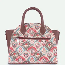 ZOUK Women Floral Printed Swagger Handheld Bag image 3